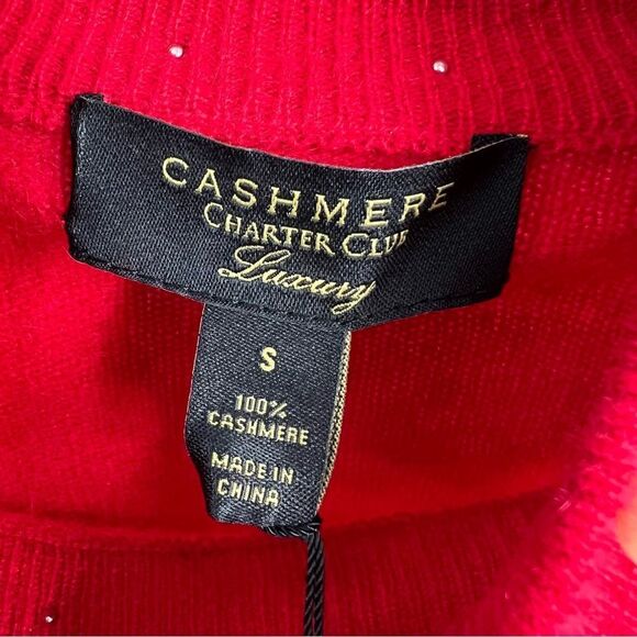 Charter Club Luxury Cashmere Sweater - Picture 6 of 8